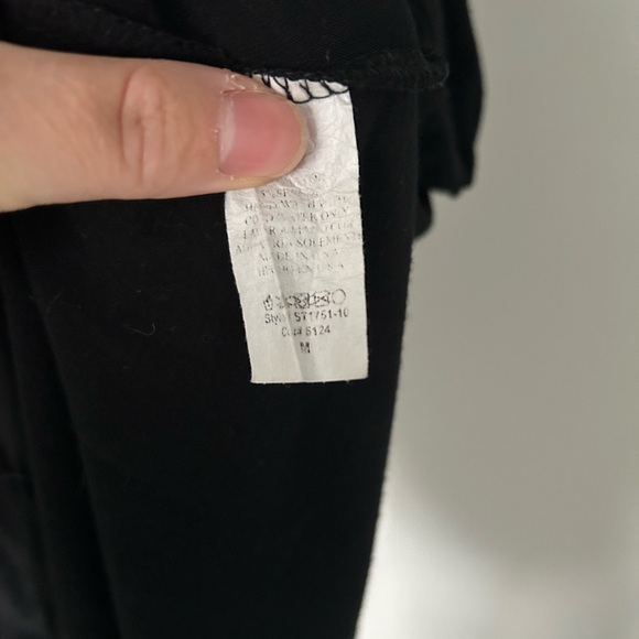 🧡5/$25🧡HEIMISH USA Classic Black Tank Top - Picture 3 of 3